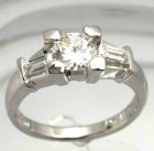 他の写真2: ダイヤモンドバゲットカット 0.108ct  ４月誕生石　