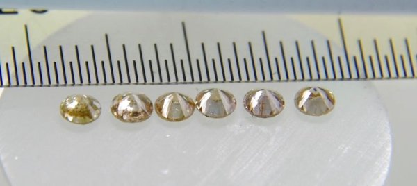 画像8: ブラウンダイヤモンド　 平均0.074ct/P　４月誕生石