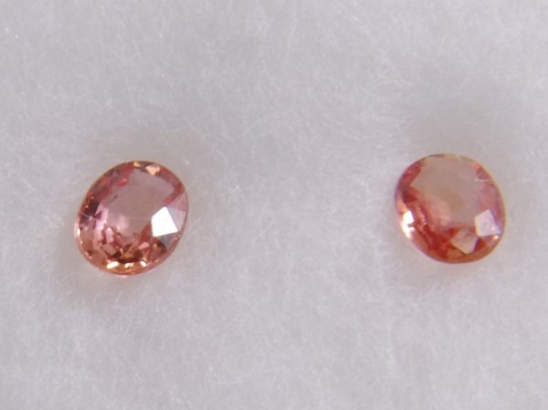 画像7: オレンジサファイア 平均0.203ct