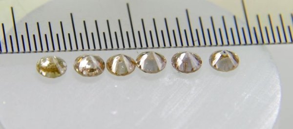 画像7: ブラウンダイヤモンド　 平均0.074ct/P　４月誕生石