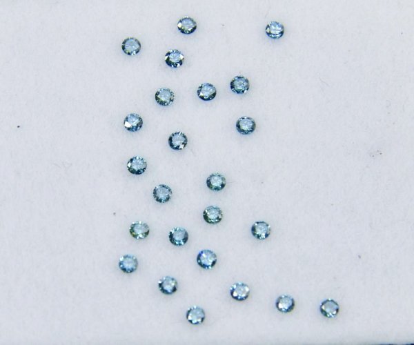 画像5: ブルーダイヤモンド　平均0.580ct 　平均0.0252ct/P ４月誕生石　