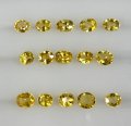 イエローサファイア　平均0.149ct　9月誕生石