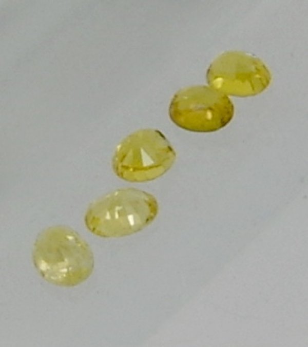 画像7: イエローサファイア　平均0.149ct　9月誕生石