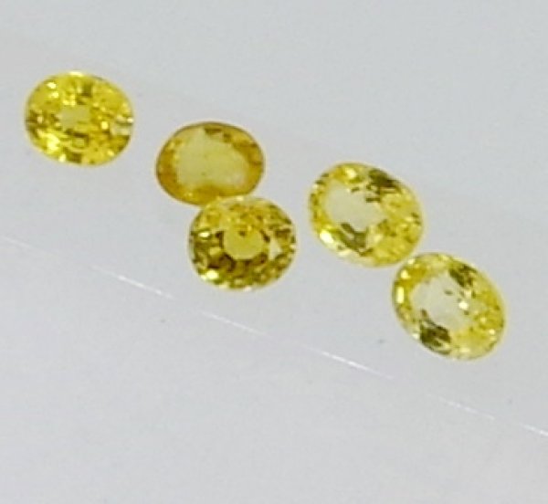 画像5: イエローサファイア　平均0.149ct　9月誕生石