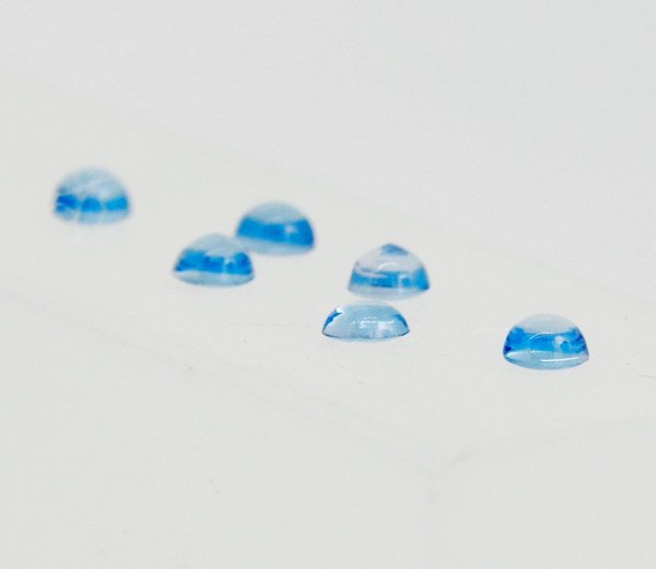 画像4: ブルートパーズ カボションカット 0.12-0.17ct 11月誕生石
