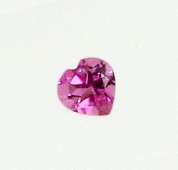 画像9: ピンクトルマリンハート　約5×5×厚み3mm　10月誕生石