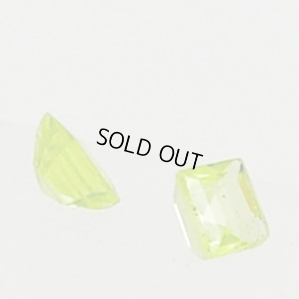 画像5: スクエアペリドット　約3×3×厚み2mm　8月誕生石