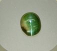 画像1: バイカラートルマリキャッツ　カボッションカット　2.37ct　10月誕生石 (1)