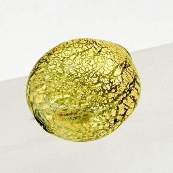 画像5: ベネチアンガラス 吹きガラス 黒×金