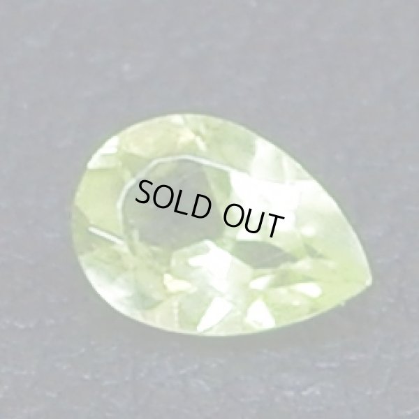 画像10: ◎値下げ◎ペリドット ペアシェイプ　約7.2×5mm 0.72ct　8月誕生石