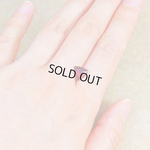 画像6: トリリアントガーネット 約8×8×厚み4mm 1月誕生石