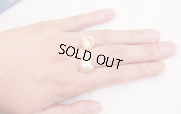 画像11: 白蝶ケシパール ゴールド 6月誕生石