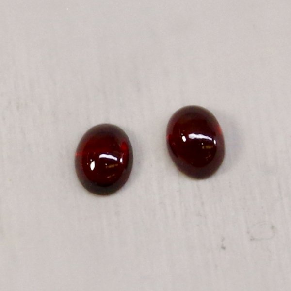 画像6: ガーネット 約8×6×厚み3-4mm 1月誕生石