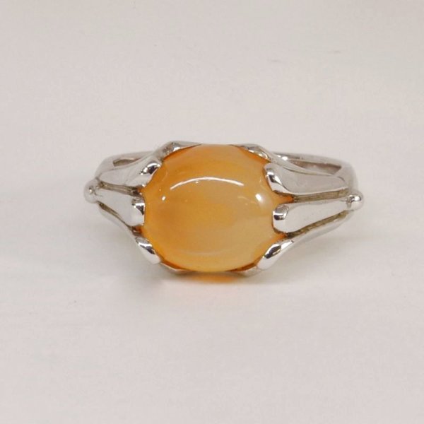 画像8: sv925 オレンジムーンストーンリング