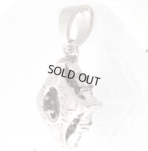 画像8: Pt900/K18WG ルビー・ダイヤ入りペンダントネックレス