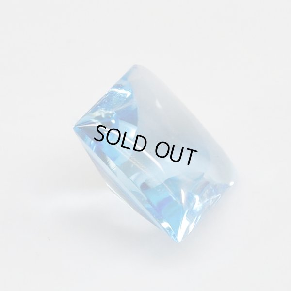 画像3: ブルートパーズ 約8mm角 約2.93ct｜11月誕生石ルース