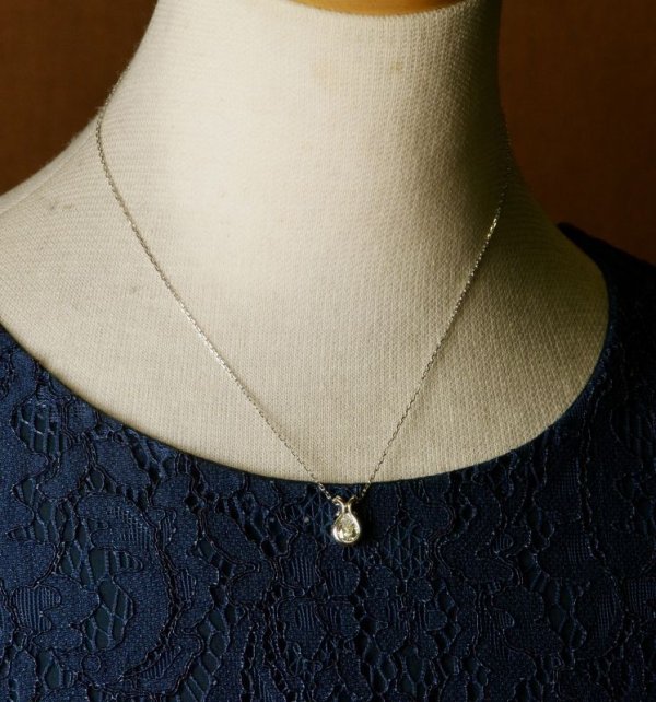 画像9: Ptダイヤモンドペンダントネックレス01