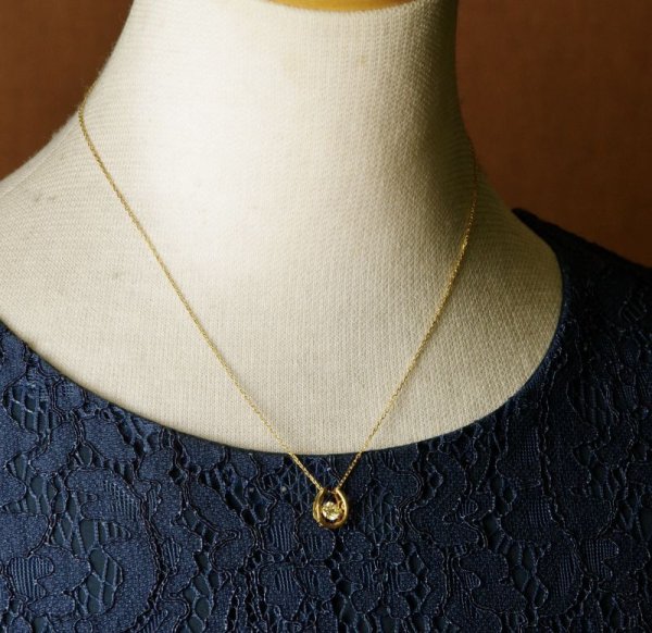 画像7: 【ソーティング付】K18ダンシングダイヤモンドペンダントネックレス