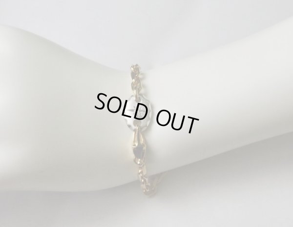 画像6: K18ダイヤモンド 入りブレスレット　Pt900プレート付