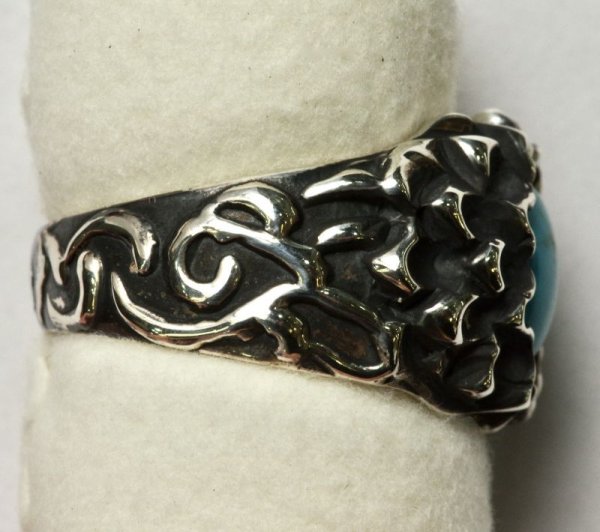 画像8: SV925ターコイズオリジナルダリヤリング