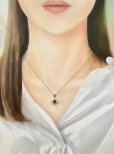 画像6: Pt900/K18WG ルビー・ダイヤ入りペンダントネックレス