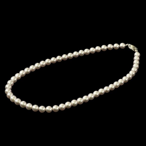 画像6: ★真珠てりクロス付★アコヤパールネックレス