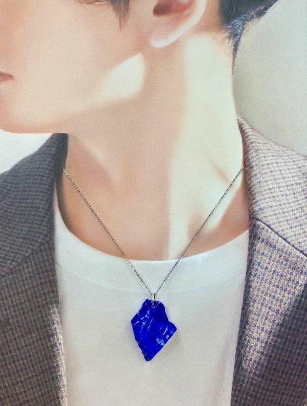 画像7: ラピスラズリ・ラフカットペンダント