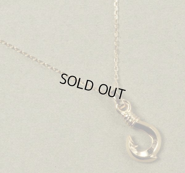 画像5: K18YGフィッシュフックペンダントネックレス SSサイズ