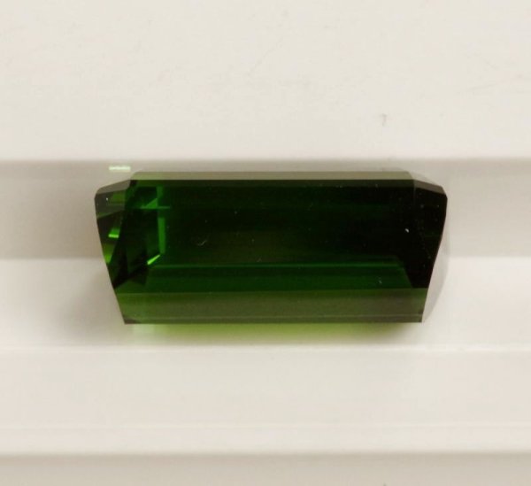 画像2: エメラルドカットグリーントルマリン　10.4ct　10月誕生石