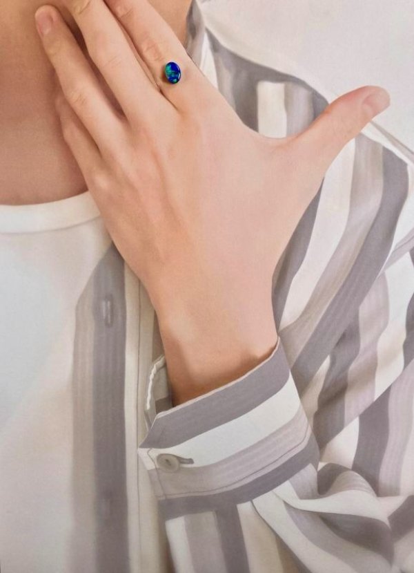 画像9: ブラックオパール 1,78ct