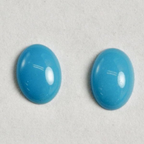 画像1: ターコイズ(トルコ石) 約7×5mm　12月誕生石