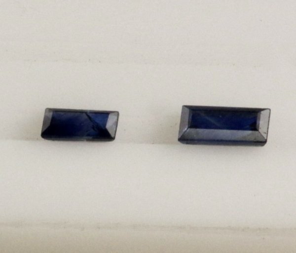 画像3: ○当店蔵出し品○ 長方形サファイア 9月誕生石