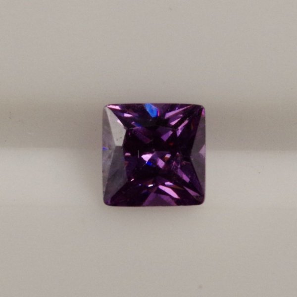 画像1: ○当店蔵出し品○ アメジスト　約5×5mm 1.08ct