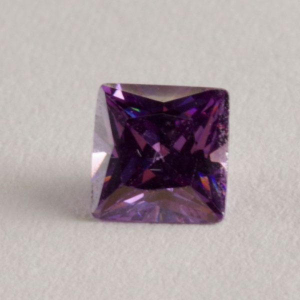 画像2: ○当店蔵出し品○ アメジスト　約5×5mm 1.08ct