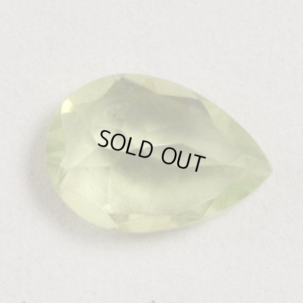 画像3: ◎値下げ◎ペリドット ペアシェイプ　約7.2×5mm 0.72ct　8月誕生石