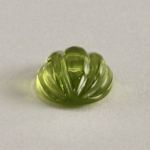 画像3: オーバルペリドット ライン　約9×7×厚み3.4mm　8月誕生石