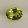 画像1: ペリドット オーバル 約4.9×3.8×t2.6mm 0.32ct 8月誕生石 (1)