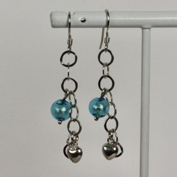 画像4: SVチェーン×ベネチアンガラスピアス　