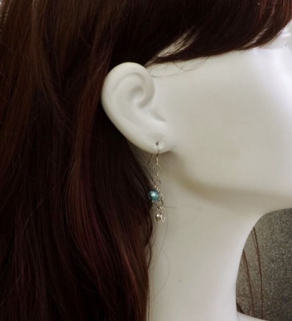 画像6: SVチェーン×ベネチアンガラスピアス　