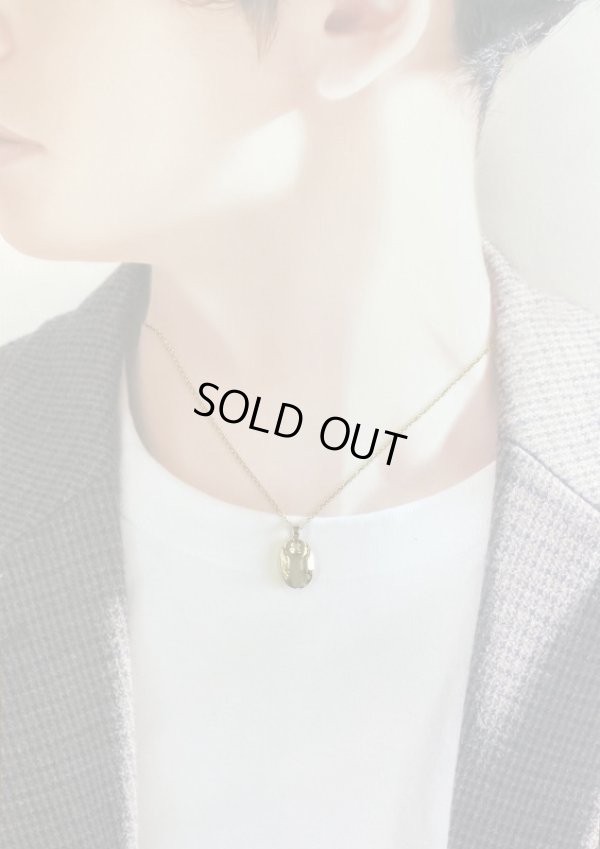 画像7: K18オーバル凹みペンダントネックレス