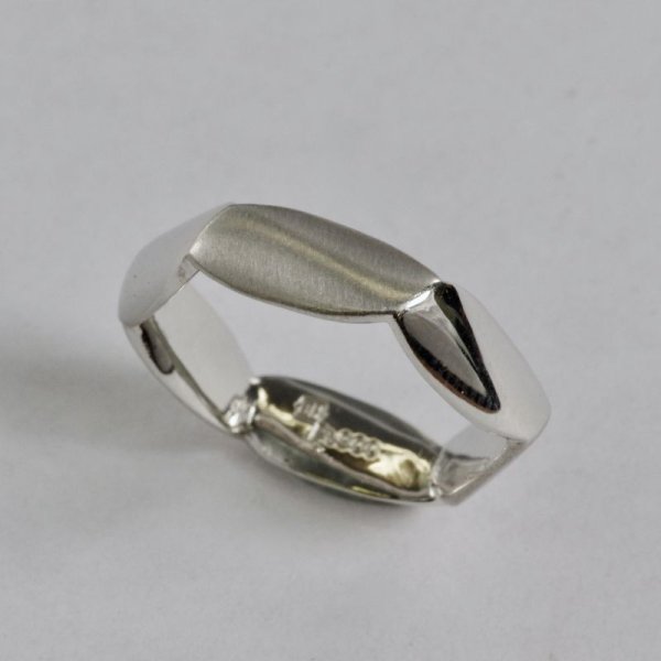 画像6: Pt900ヘキサゴンリング