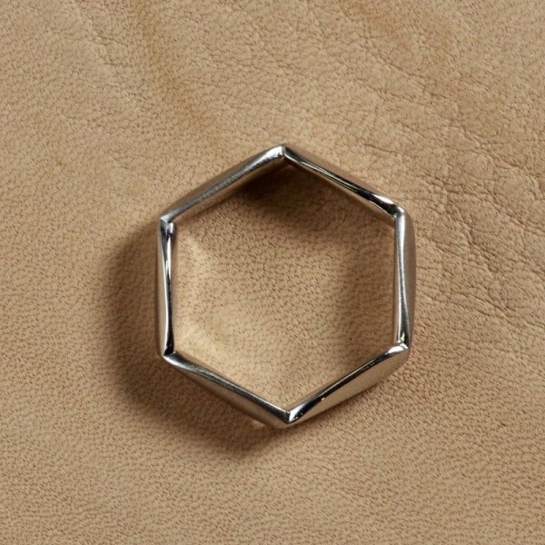 画像4: Pt900ヘキサゴンリング