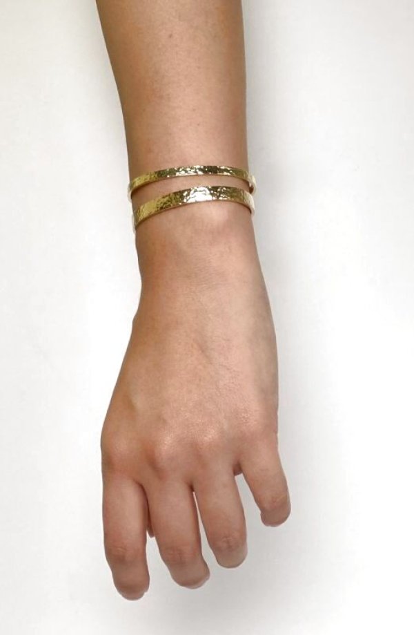 画像11: ※要お見積り※【受注生産品】K18鍛金バングル