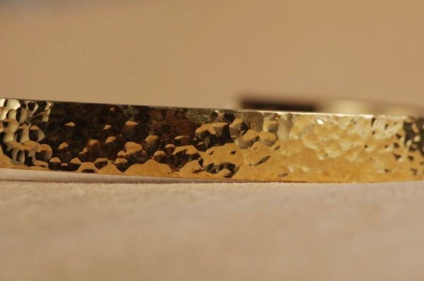 画像10: ※要お見積り※【受注生産品】K18鍛金バングル