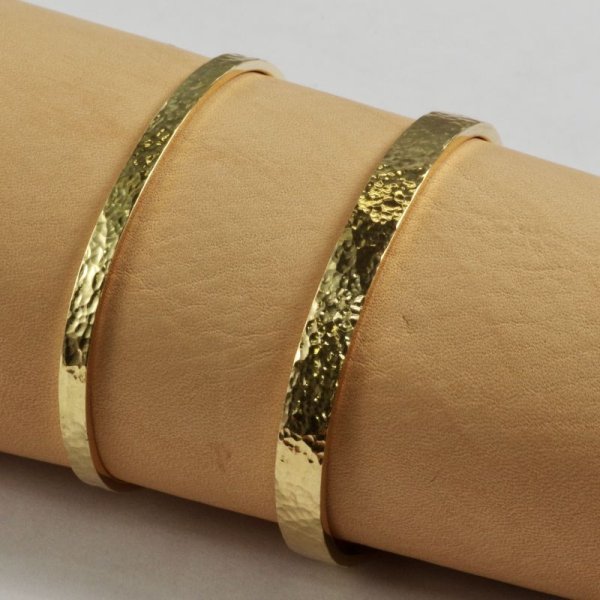 画像4: ※要お見積り※【受注生産品】K18鍛金バングル