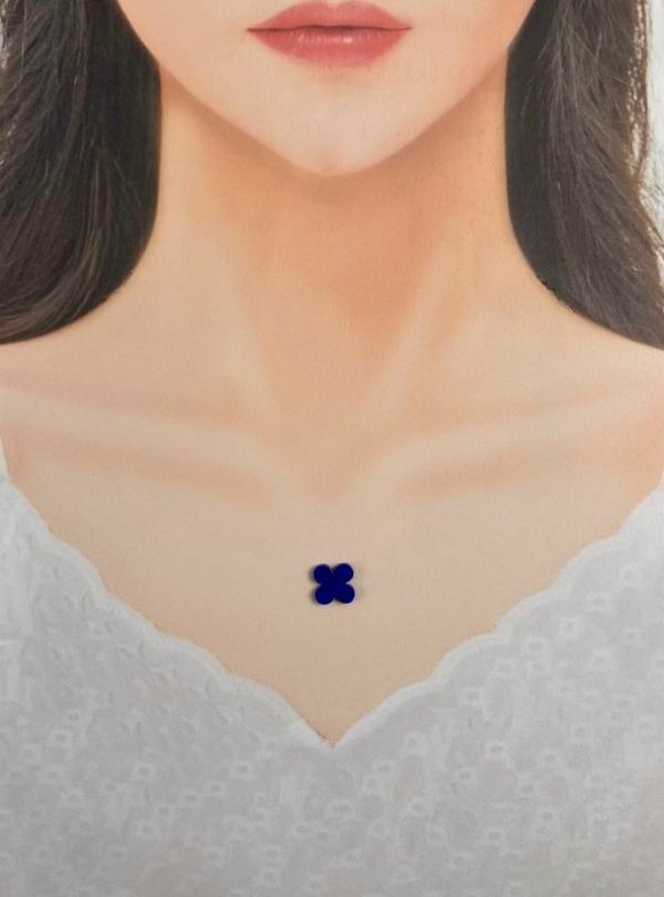 画像6: ラピスラズリ　クローバー　12月誕生石