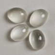 画像1: ムーンストーン　約9×7mm　6月誕生石 (1)