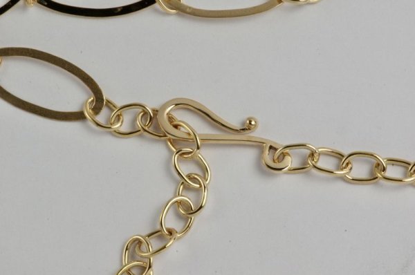 画像3: ◆要お見積り◆【受注生産】K18オーバルロングネックレス