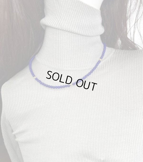 画像6: K18ボール入 ラピスラズリ(アフガニスタン産)ネックレス  12月誕生石