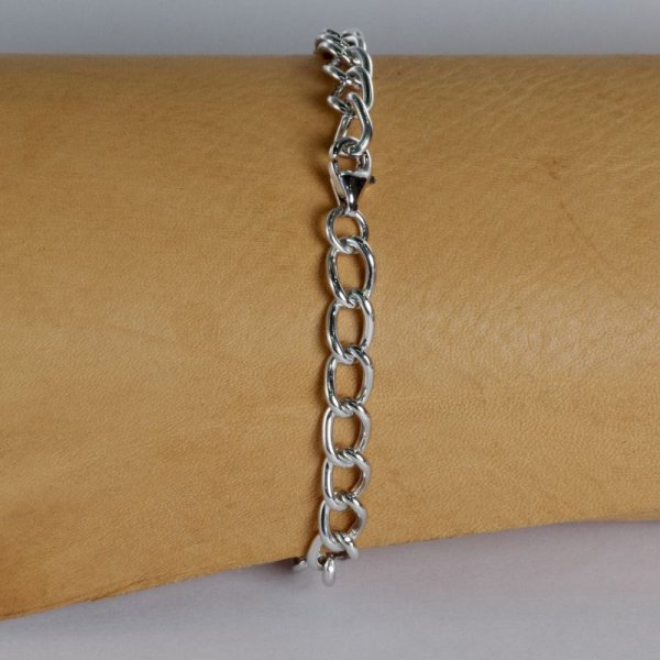 画像7: SV925 IDブレスレット (イエローサファイア)(ブルートパーズ)